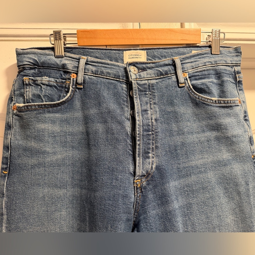 Citizens Of Humanity Charlotte High-Rise Straight Leg Jeans - Picture 7 of 15